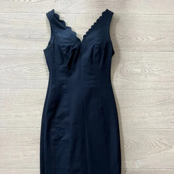green emerald velvet dress Gray Wool Blend Sheath Dress